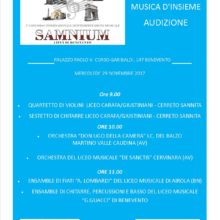 CONVOCAZIONE CANDIDATI MUSICA D’INSIEME