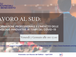 Lavoro al Sud: la formazione professionale e l’impatto delle tecnologie innovative ai tempi del covid-19