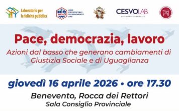 “Pace, democrazia, lavoro”: alla Rocca dei Rettori un confronto sulle azioni dal basso per giustizia sociale e uguaglianza